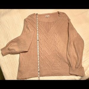 Lucky Brand Dusty Rose Sweater